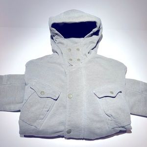 DIESEL Full Zip & Snap Hoodie